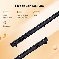 Portable Vivobook de 16 po d'ASUS - Bleu calme (Ryzen AI 7 350 d'AMD/RAM 16 Go/SSD 1 To)