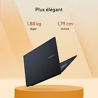 Portable Vivobook de 16 po d'ASUS - Bleu calme (Ryzen AI 7 350 d'AMD/RAM 16 Go/SSD 1 To)