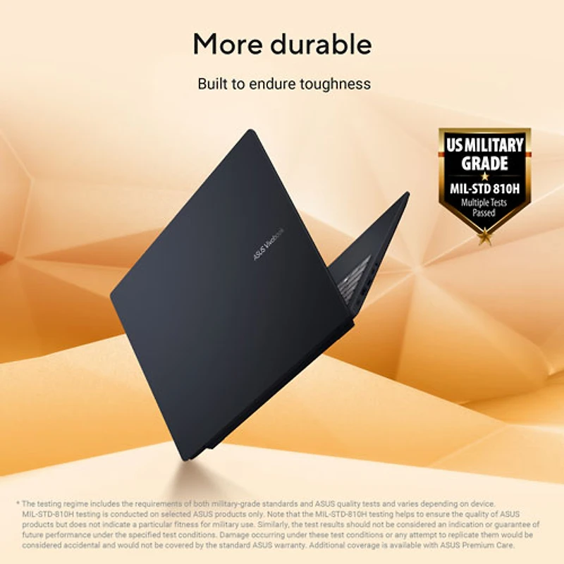 Portable Vivobook de 16 po d'ASUS - Bleu calme (Ryzen AI 7 350 d'AMD/RAM 16 Go/SSD 1 To)