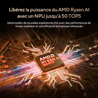 Portable Vivobook de 16 po d'ASUS - Bleu calme (Ryzen AI 7 350 d'AMD/RAM 16 Go/SSD 1 To)