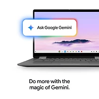 Chromebook Plus de 14 po Slim 3i de Lenovo avec 12 mois de forfait Google AI Pro - (Core i3-N305 d'Intel/RAM 8 Go/SSD 128 Go)