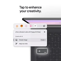 Chromebook Plus de 14 po Slim 3i de Lenovo avec 12 mois de forfait Google AI Pro - (Core i3-N305 d'Intel/RAM 8 Go/SSD 128 Go)