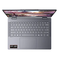 Portable 2-en-1 à écran tactile IdeaPad 5 de 14 po de Lenovo - Gris luna (Ryzen AI 5 d'AMD/RAM 16 Go/SSD 512 Go)