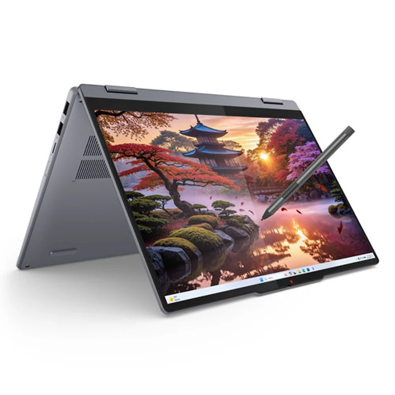 Lenovo IdeaPad 5 14" Touchscreen 2-in-1 Copilot+ PC Laptop - Luna Grey (AMD Ryzen AI 5/16GB RAM/512GB SSD)
