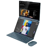 Lenovo Yogabook 9i 14" Touchscreen 2-in-1 Laptop - Tidal Teal (Intel Core Ultra 7 255H/16GB RAM/1TB SSD)