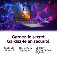 Portable de 15,3 po IdeaPad Slim 3x Copilot+ PC de Lenovo - Gris luna (Snapdragon X/RAM 16 Go/SSD 512 Go/Windows 11)
