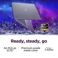 Portable de 15,3 po IdeaPad Slim 3x Copilot+ PC de Lenovo - Gris luna (Snapdragon X/RAM 16 Go/SSD 512 Go/Windows 11)