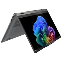 Portable à écran tactile 2-en-1 de 14 po IdeaPad 5x de Lenovo - Gris luna (Snapdragon X Plus de Qualcomm/RAM 16 Go/SSD 1 To/Windows 11)