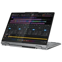 Portable à écran tactile 2-en-1 de 14 po IdeaPad 5x de Lenovo - Gris luna (Snapdragon X Plus de Qualcomm/RAM 16 Go/SSD 1 To/Windows 11)