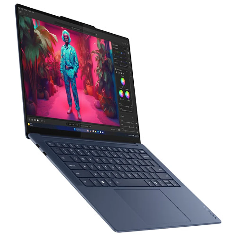 Lenovo Yoga Slim 7x 14.5" Touchscreen Copilot+ PC Laptop - Cosmic Blue (Qualcomm Snapdragon X Elite/16GB RAM/1TB SSD)