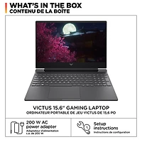 HP Victus 15.6" Gaming Laptop - Mica Silver (Intel Core i5-13420H/16GB RAM/512GB SSD/RTX 4050)