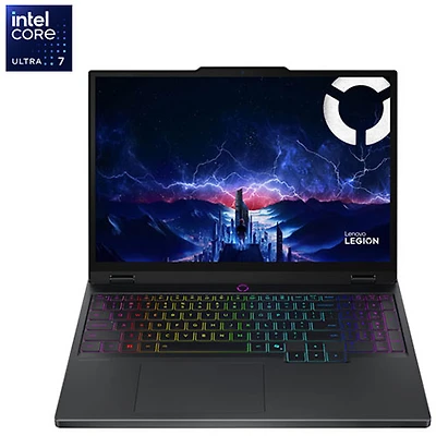 Portable de jeu 15,1 po Legion 5i de Lenovo - Noir éclipse (Core Ultra 7-255HX d'Intel/RAM 16 Go/SSD 1 To/RTX 5050)