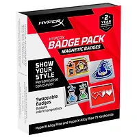 HyperX Magnetic Badges for Alloy Rise Keyboards