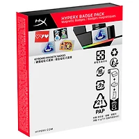 HyperX Magnetic Badges for Alloy Rise Keyboards