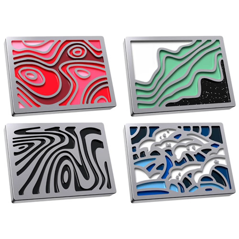 HyperX Magnetic Badges for Alloy Rise Keyboards - Abstract