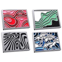 HyperX Magnetic Badges for Alloy Rise Keyboards - Abstract