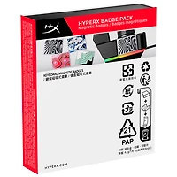 HyperX Magnetic Badges for Alloy Rise Keyboards - Abstract
