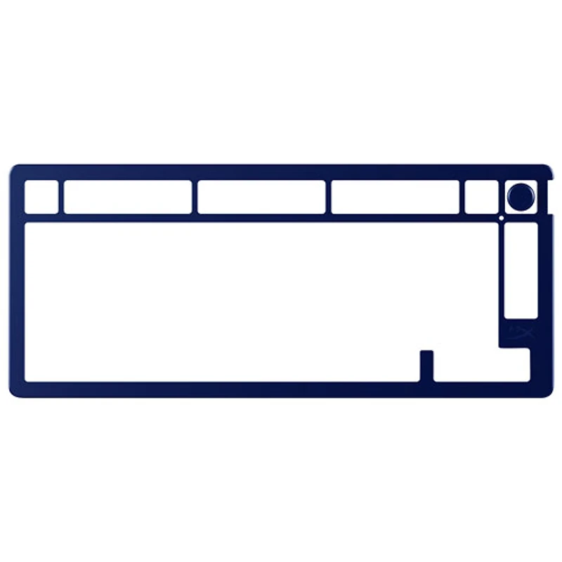 HyperX Alloy Rise 75 Top Plate & Knob - Navy