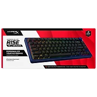 HyperX Alloy Rise 75 Top Plate & Knob - Navy