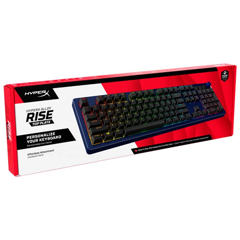HyperX Alloy Rise Full-Size Top Plate & Knob - Navy
