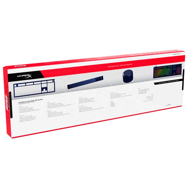 HyperX Alloy Rise Full-Size Top Plate & Knob - Navy