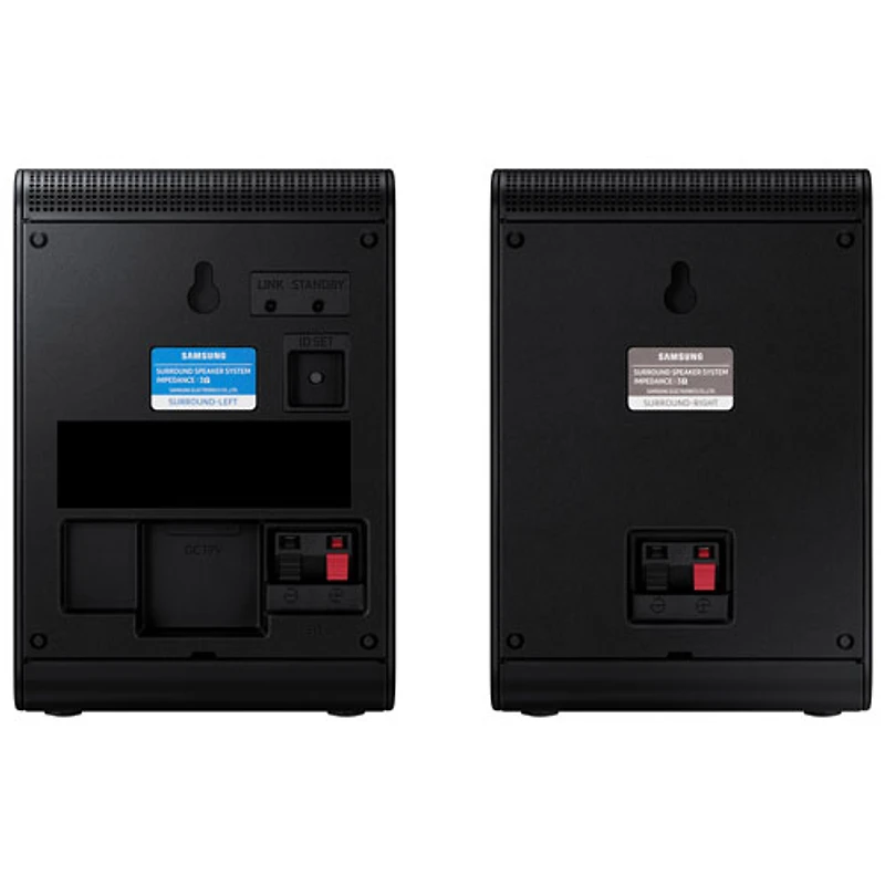Haut-parleur arrière complémentaire sans fil SWA-9250S/ZC de Samsung - Paire - Noir
