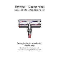 Dyson Outsize Total Clean Cordless Stick Vacuum with Extra Battery - Nickel/Red