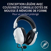 Razer BlackShark V2 X Gaming Headset for PS5 - White