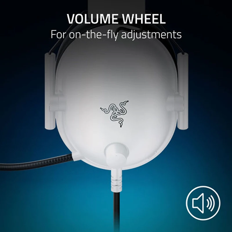 Razer BlackShark V2 X Gaming Headset for PS5 - White