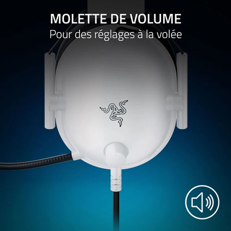 Razer BlackShark V2 X Gaming Headset for PS5 - White