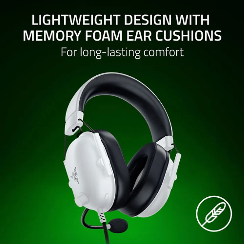 Razer BlackShark V2 X Gaming Headset for Xbox Series X|S / Xbox One - White