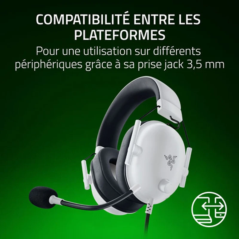 Razer BlackShark V2 X Gaming Headset for Xbox Series X|S / Xbox One - White