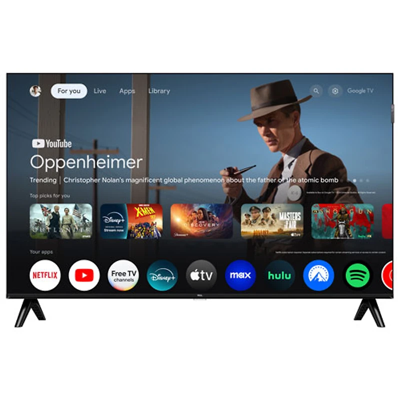 Téléviseur intelligent Fire TV QLED HD intégrale 1080p 43 po de la série Q de TCL (43Q34K) - 2025