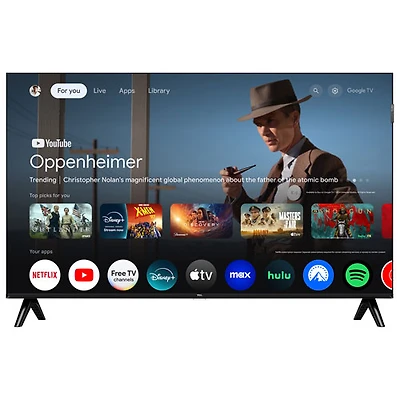 Téléviseur intelligent Fire TV QLED HD intégrale 1080p 43 po de la série Q de TCL (43Q34K) - 2025