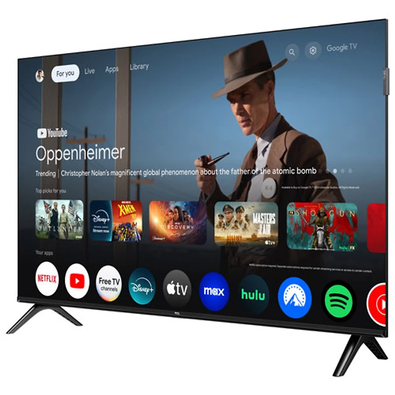 Téléviseur intelligent Fire TV QLED HD intégrale 1080p 43 po de la série Q de TCL (43Q34K) - 2025