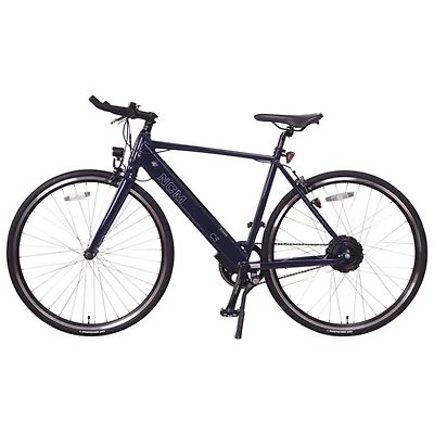 Vélo de ville électrique C5 de NCM (moteur de 350 W/autonomie de 80 km/vitesse maximale de 32 km/h) - Moyen - Bleu