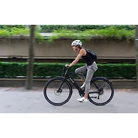 Vélo de ville électrique C7 de NCM (moteur de 350 W/autonomie de 97 km/vitesse maximale de 32 km/h) - Moyen - Noir mat