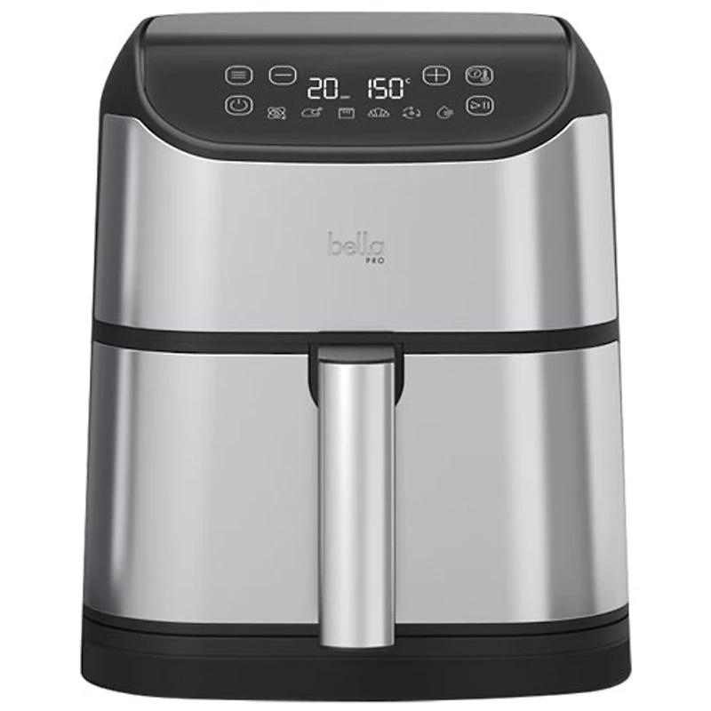 Friteuse à air chaud numérique Pro de Bella - 5,7 l/6 pte - Exclusivité de Best Buy
