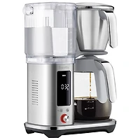 Cafetière en verre Luxe Glass de Breville - 12 tasses - Acier inoxydable brossé