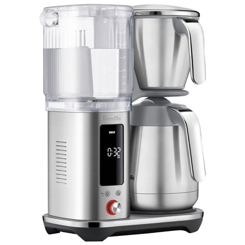 Cafetière de luxe isotherme de Breville - 12 tasses - Acier inoxydable brossé