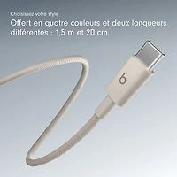 Beats By Dr. Dre 1.5m (4.9 ft.) USB-C to USB-C Woven Cable (MDGD4LL/A) - Surge Stone