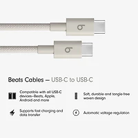 Beats By Dr. Dre 1.5m (4.9 ft.) USB-C to USB-C Woven Cable (MDGD4LL/A) - Surge Stone
