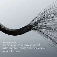 Câble tissé USB-C à USB-C de 1,5 m (4,9 pi) de Beats By Dr. Dre (MDGF4LL/A) - Rouge vif