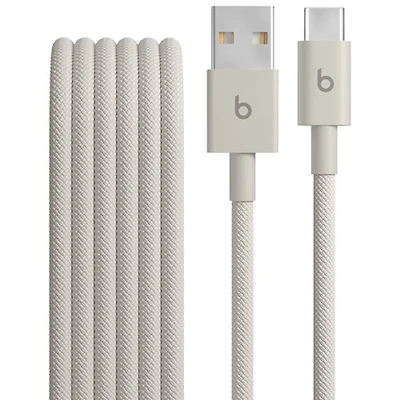 Câble tissé USB-A à USB-C de 1,5 m (4,9 pi) de Beats By Dr. Dre (MDGJ4LL/A) - Gemme éclair