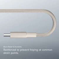 Câble tissé USB-A à USB-C de 1,5 m (4,9 pi) de Beats By Dr. Dre (MDGJ4LL/A) - Gemme éclair