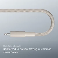 Câble tissé USB-C à Lightning de 1,5 m (4,9 pi) de Beats By Dr. Dre (MDGL4LL/A) - Gemme éclair