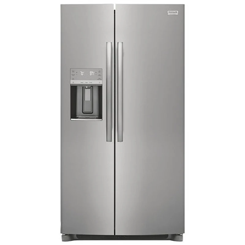 Boîte ouverte - Réfrigérateur à congélateur juxtaposé 25,6 pi³ 36 po Gallery de Frigidaire (GRSS2652AF) - Inox