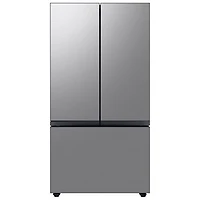 Open Box - Samsung BESPOKE 36" 3-Door French Door Refrigerator (RF24BB6600QLAA) - Stainless