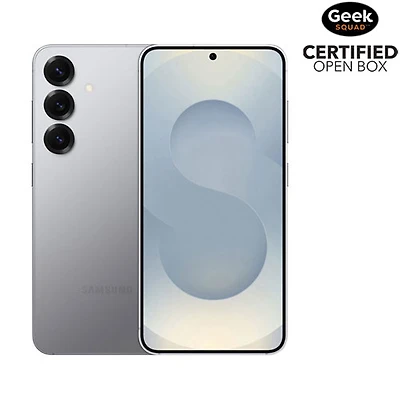 Boîte ouverte - Galaxy S25 de 256 Go de Samsung - Ombre argent - Déverrouillé