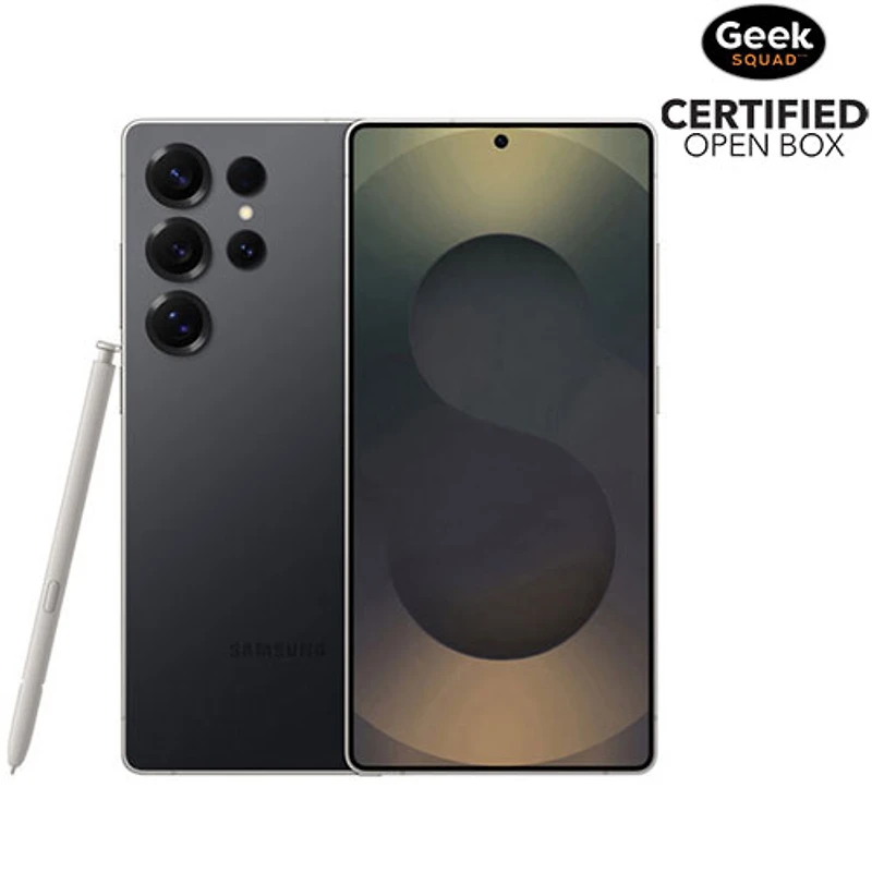 Boîte ouverte - Galaxy S25 Ultra de 512 Go de Samsung - Noir titane - Déverrouillé